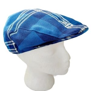 Icon Cabbie Hat Flat Cap Large 7 3/8 Newsboy Golf Plaid Peaky Blinders Hipster
